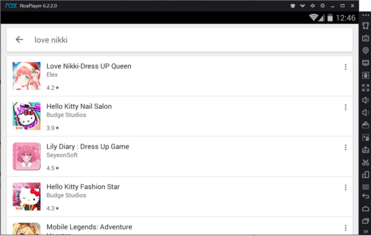 Downloading Love
Nikki from Google Play Store